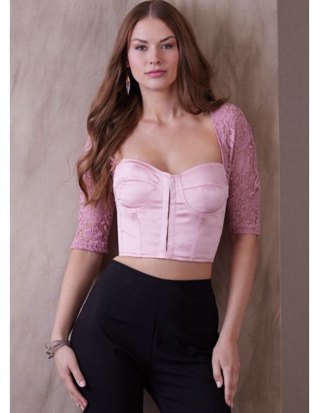 Patron Vogue 1938 B5 - Haut style corset