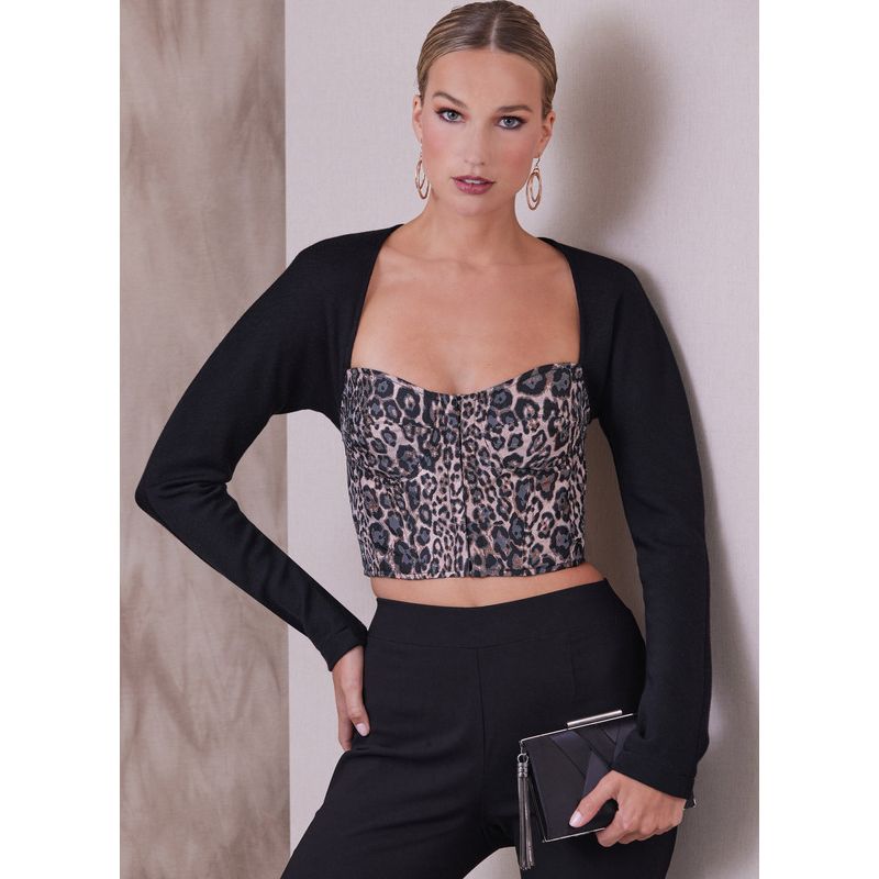 Patron Vogue 1938 Y5 - Haut style corset