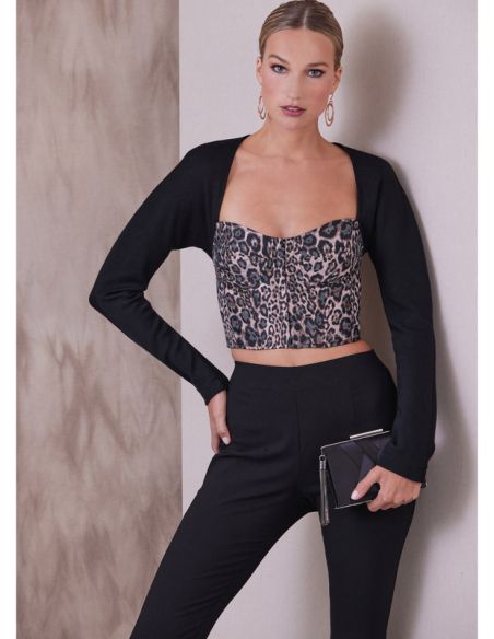 Patron Vogue 1938 Y5 - Haut style corset