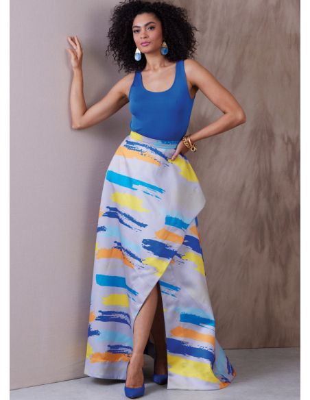 Patron Vogue 1941 Y5 - Jupe asymétrique ample