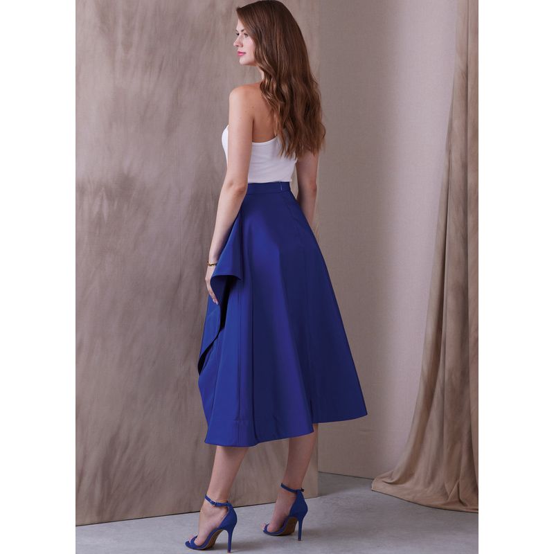 Patron Vogue 1941 Y5 - Jupe asymétrique ample