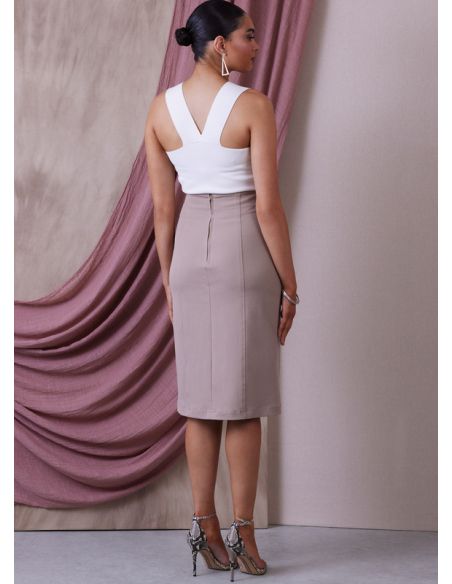 Patron Vogue 1942 A5 - Jupe ajustée