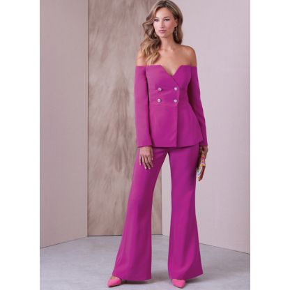 Patron Vogue 1943 B5 - Veste bateau doublée 2