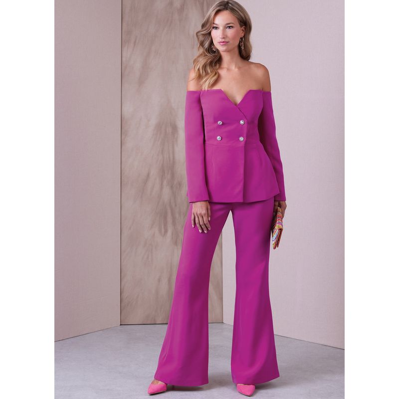 Patron Vogue 1943 B5 - Veste bateau doublée