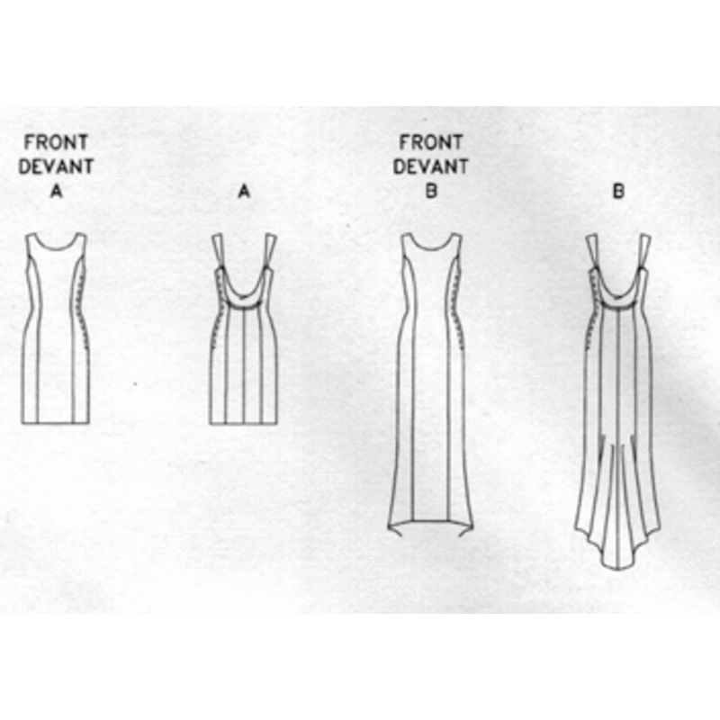 Patron Vogue 1944 AX5 - Haut emmanchure basse & jupe