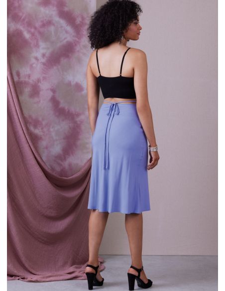 Patron Vogue 1944 E5 - Haut emmanchure basse & jupe