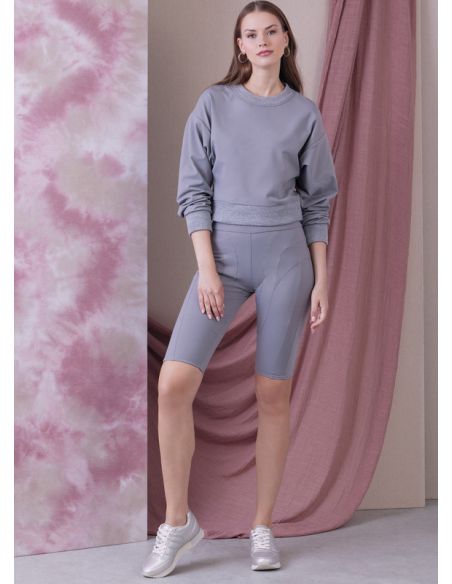 Patron Vogue 1945 A - Haut court & collant