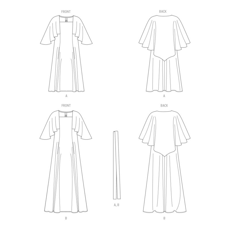 Patron Vogue 1947 B5 - Robe vintage soirée