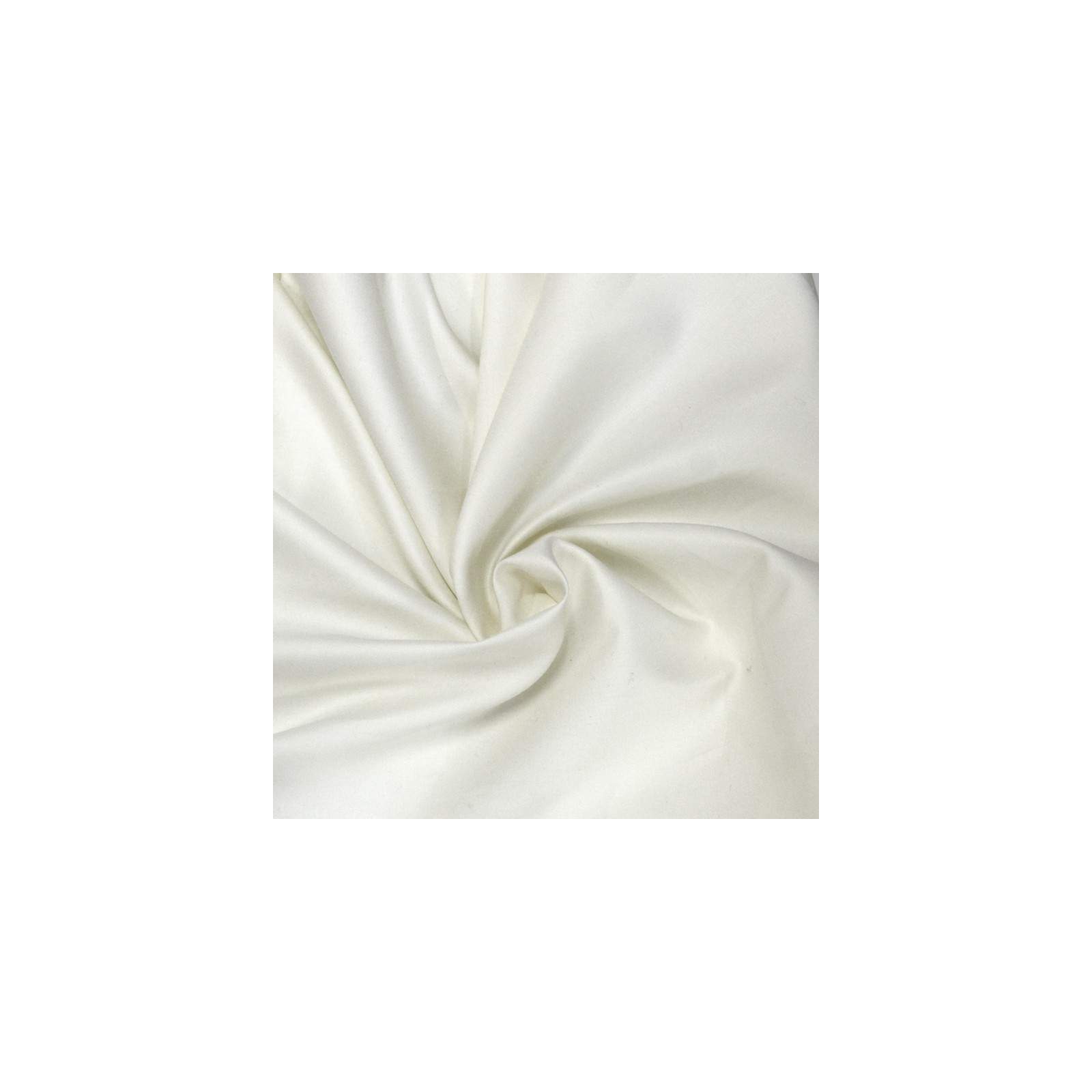 Tissu Satin Coton impérial ivoire