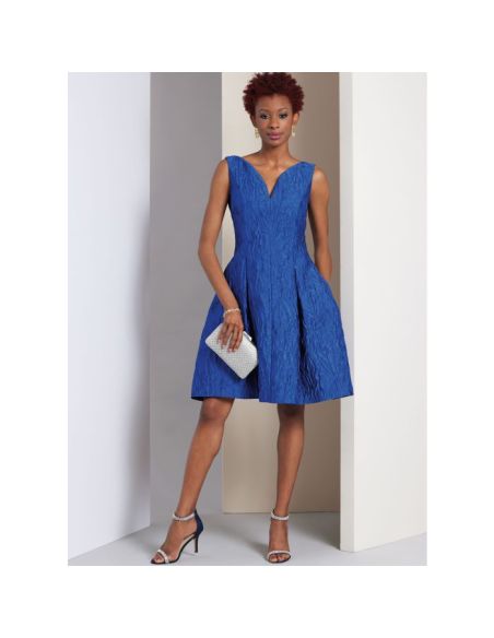 Patron Vogue 1949 Y5 - Robe entoilée