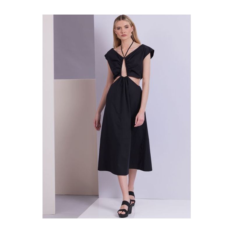 Patron Vogue 1951 B5 - Robe trapèze