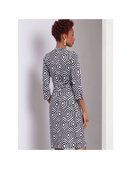 Patron Vogue 1952 F5 - Robe portefeuille