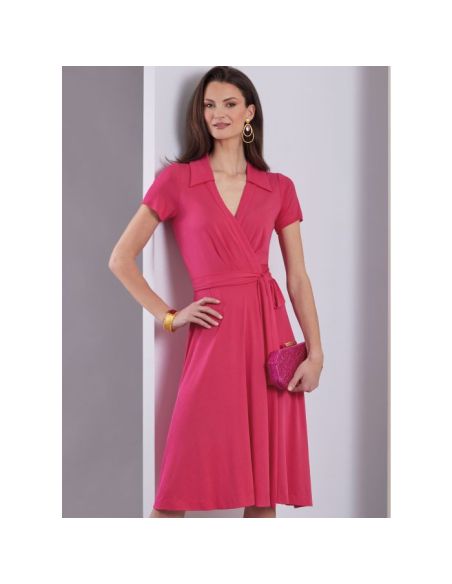 Patron Vogue 1952 F5 - Robe portefeuille