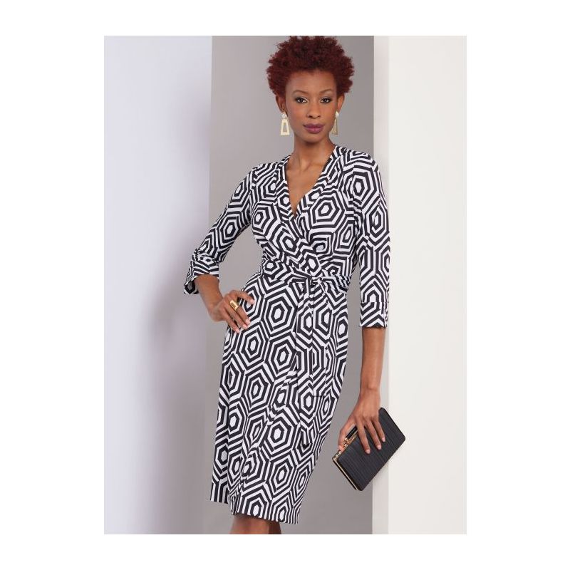 Patron Vogue 1952 F5 - Robe portefeuille