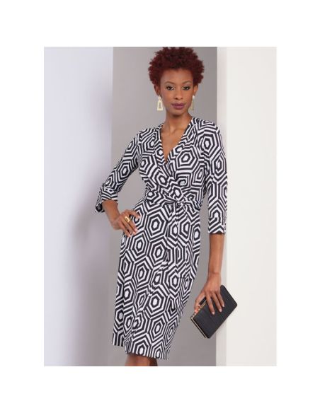 Patron Vogue 1952 F5 - Robe portefeuille