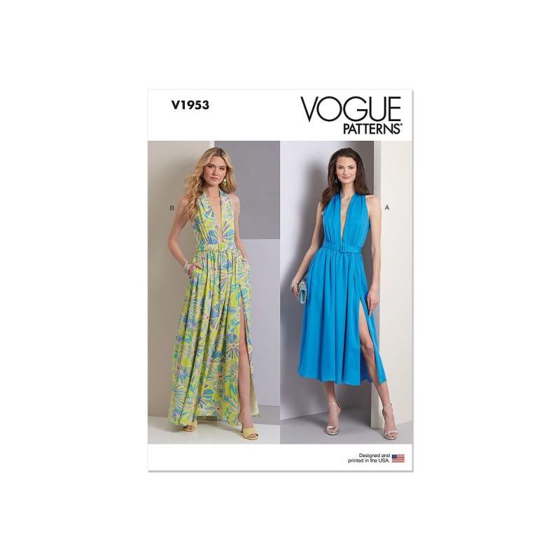 Patron Vogue 1953 A5 - Robe ajustée