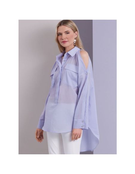 Patron Vogue 1954 B5 - Hauts amples