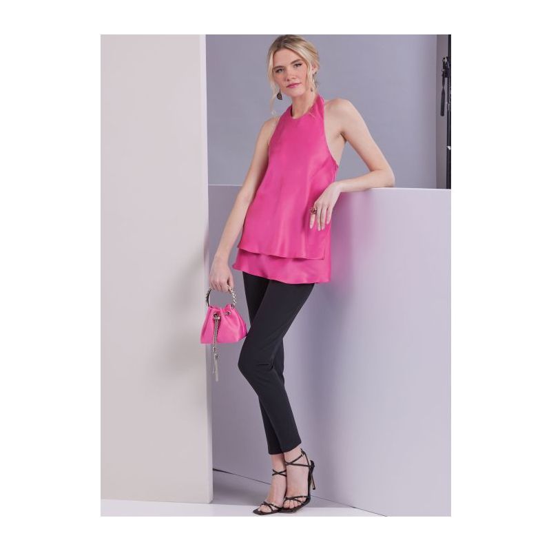 Patron Vogue 1955 B5 - Haut coupé dans le biais