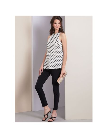 Patron Vogue 1955 B5 - Haut coupé dans le biais