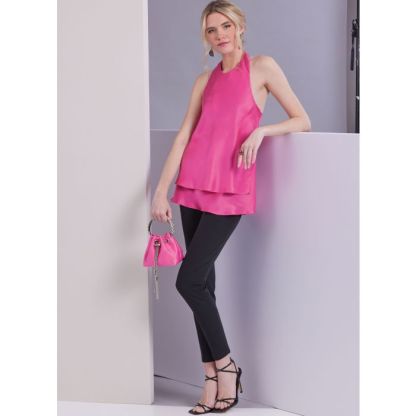 Patron Vogue 1955 Y5- Haut coupé dans le biais 2