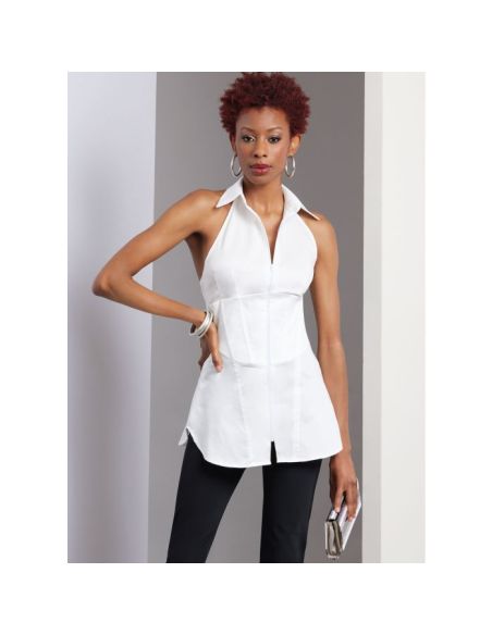 Patron Vogue 1956 A5 - Hauts moulants