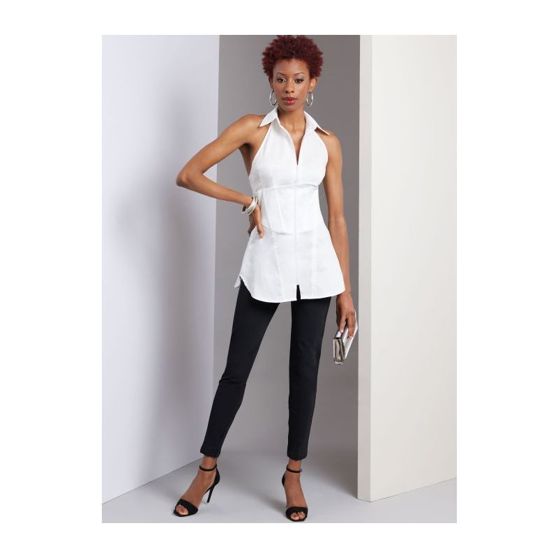 Patron Vogue 1956 A5 - Hauts moulants