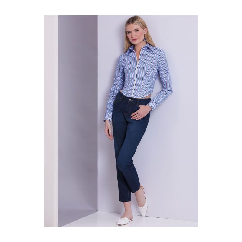 Patron Vogue 1956 A5 - Hauts moulants