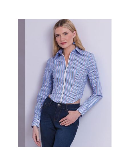 Patron Vogue 1956 A5 - Hauts moulants