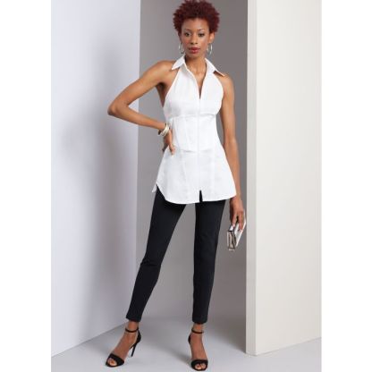 Patron Vogue 1956 F5 - Hauts moulants 2