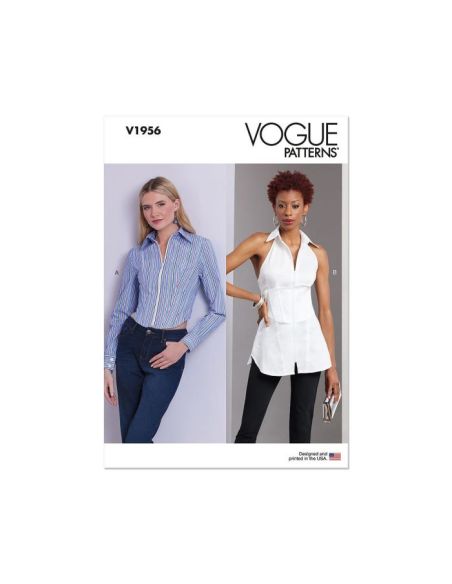 Patron Vogue 1956 F5 - Hauts moulants