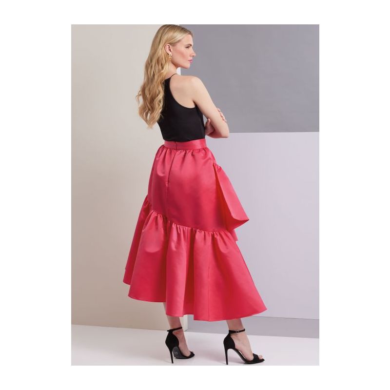 Patron Vogue 1957 Y5 - Jupe asymétrique