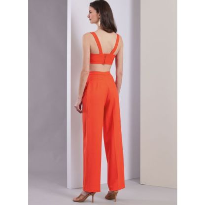 Patron Vogue 1961 E5 - Haut, jupe et pantalon 2