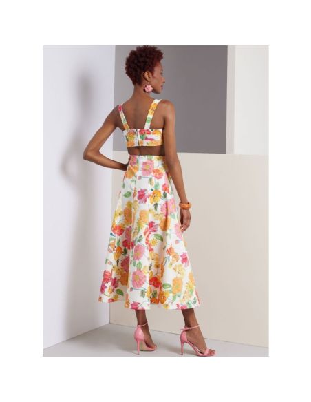 Patron Vogue 1961 E5 - Haut, jupe et pantalon