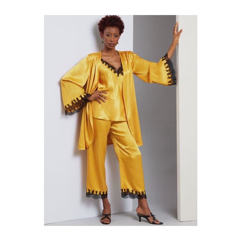 Patron Vogue 1962 F5 - Robe de chambre, camisole, jupon et pantalon