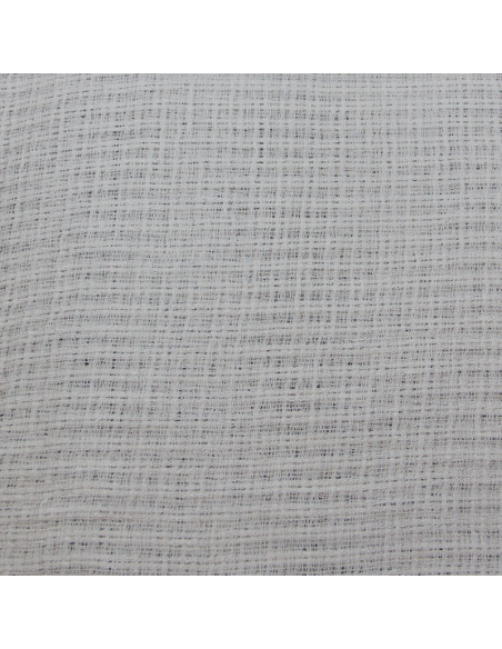Gaze de lin ajourée - Blanc cassé