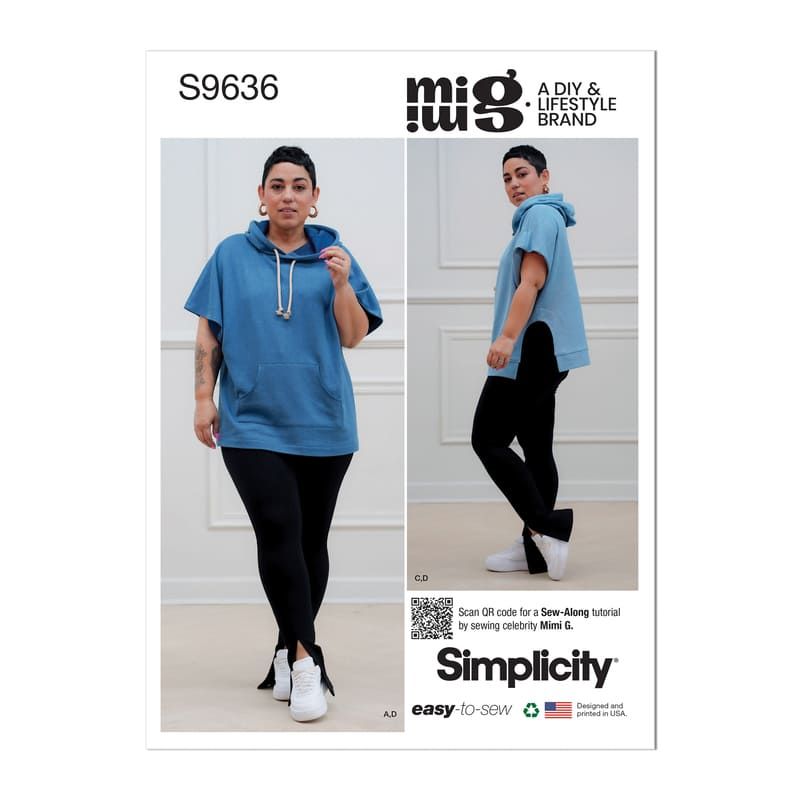 Patron Simplicity 9636.D5 - Sweat et legging