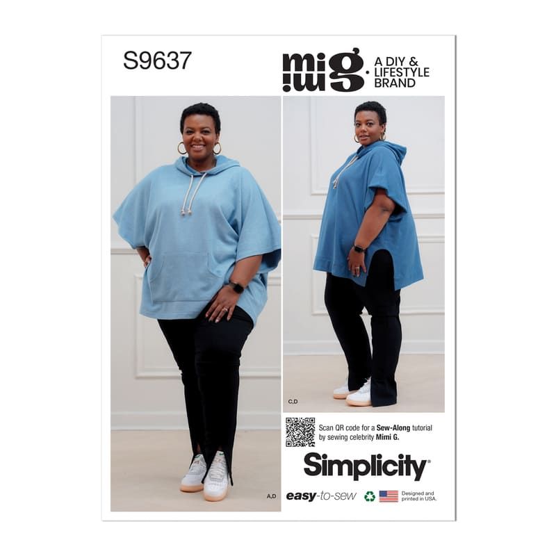 Patron Simplicity 9637.W2 - Sweat et legging