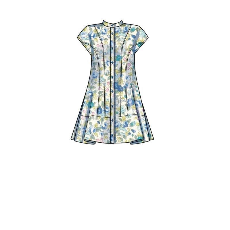 Patron Simplicity 9641.R5 - Robe boutonnée
