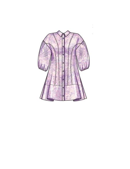 Patron Simplicity 9641.R5 - Robe boutonnée