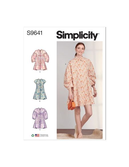 Patron Simplicity 9641.R5 - Robe boutonnée