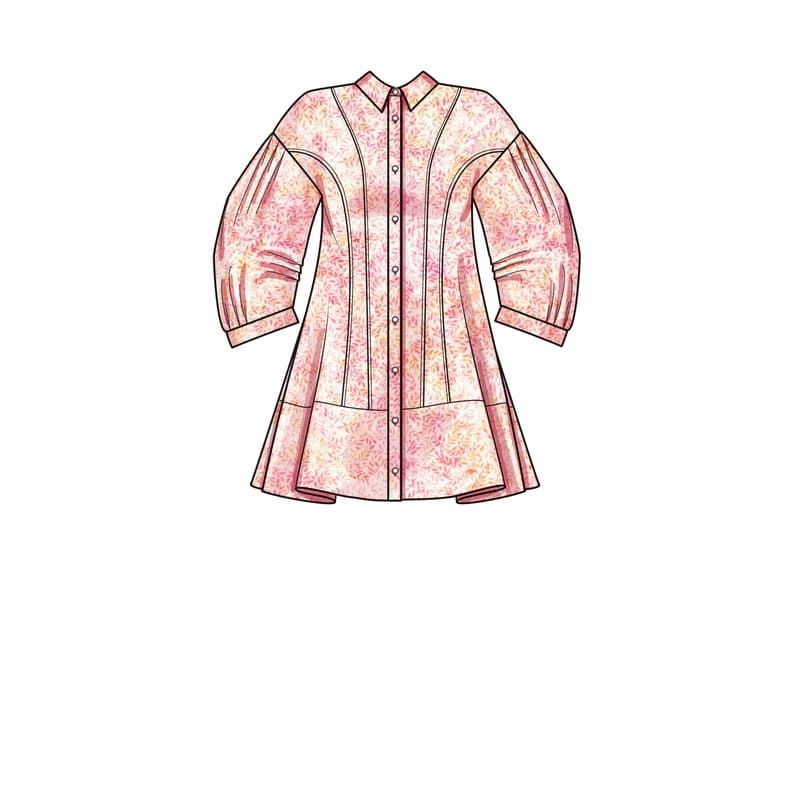 Patron Simplicity 9641.R5 - Robe boutonnée