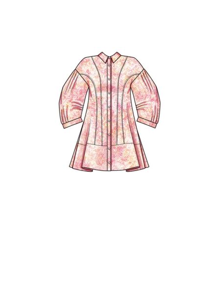 Patron Simplicity 9641.R5 - Robe boutonnée