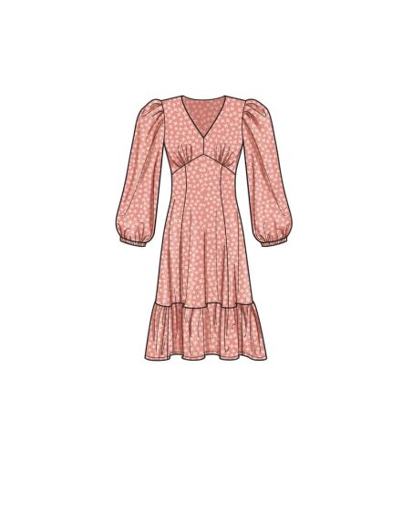 Patron Simplicity 9642.D5 - Robe