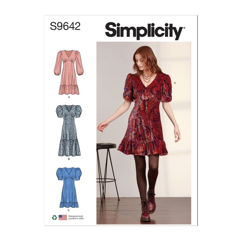 Patron Simplicity 9642.P5 - Robe