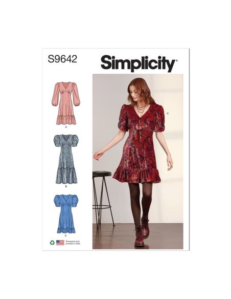 Patron Simplicity 9642.P5 - Robe