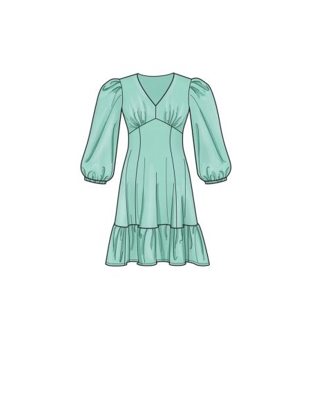 Patron Simplicity 9643.W3 - Robe