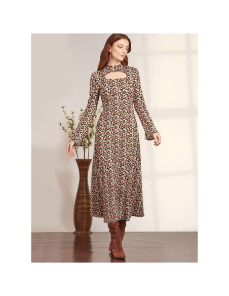 Patron Simplicity 9644.AA - Robe en tricot en trois longueurs