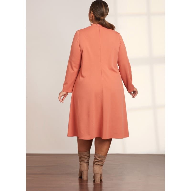 Patron Simplicity 9644.AA - Robe en tricot en trois longueurs