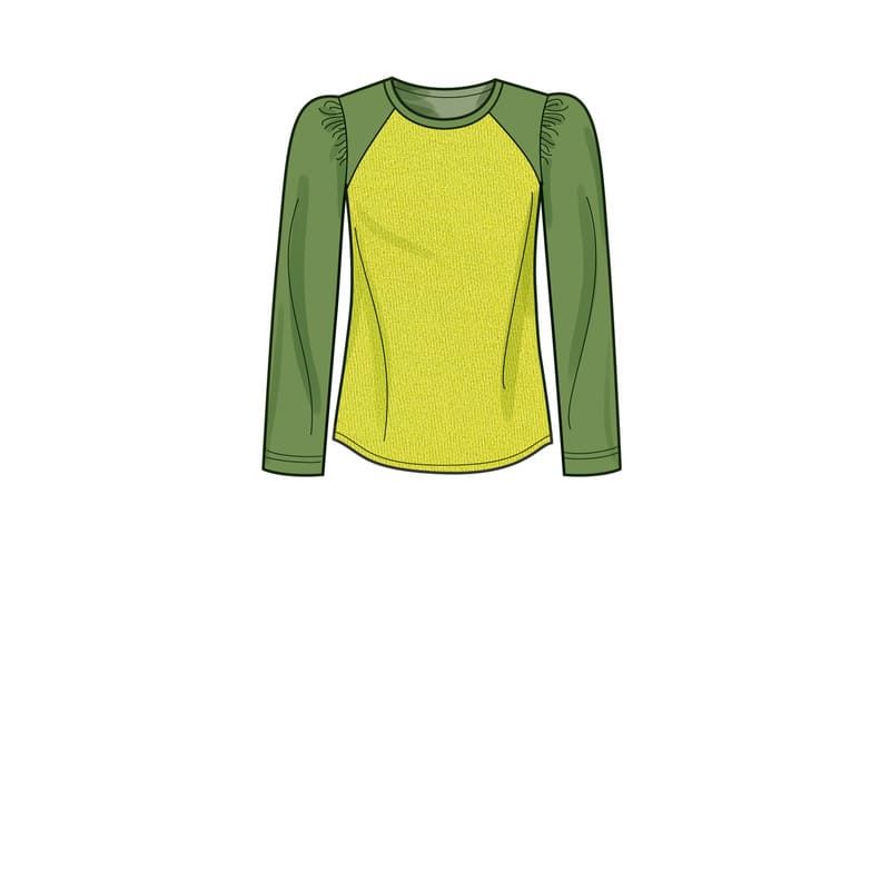 Patron Simplicity 9645.A - Haut en tricot