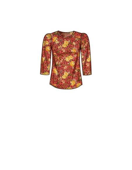 Patron Simplicity 9645.A - Haut en tricot